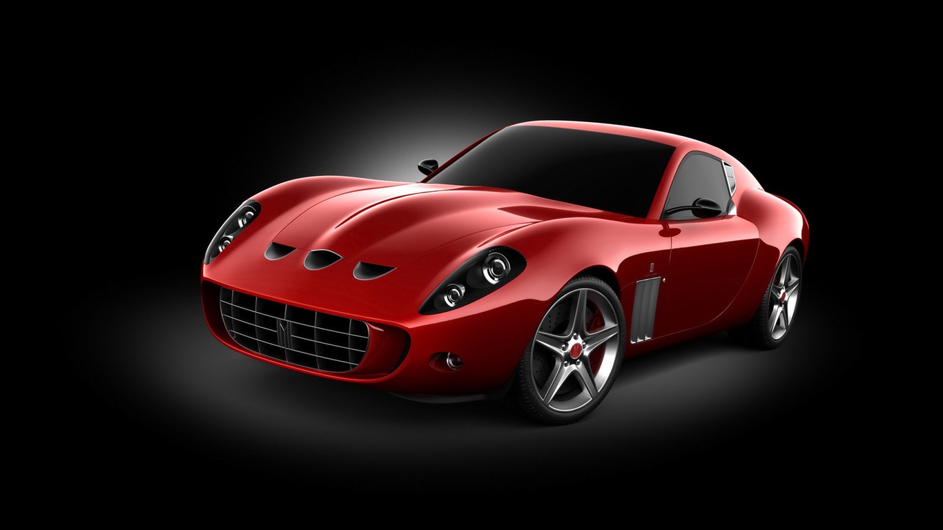 album wallpaper Ferrari (3) #20 - 1366x768