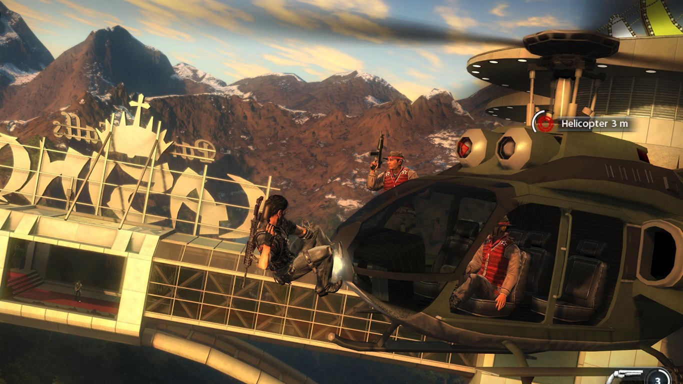 Just Cause 2 HD papel tapiz #3 - 1366x768