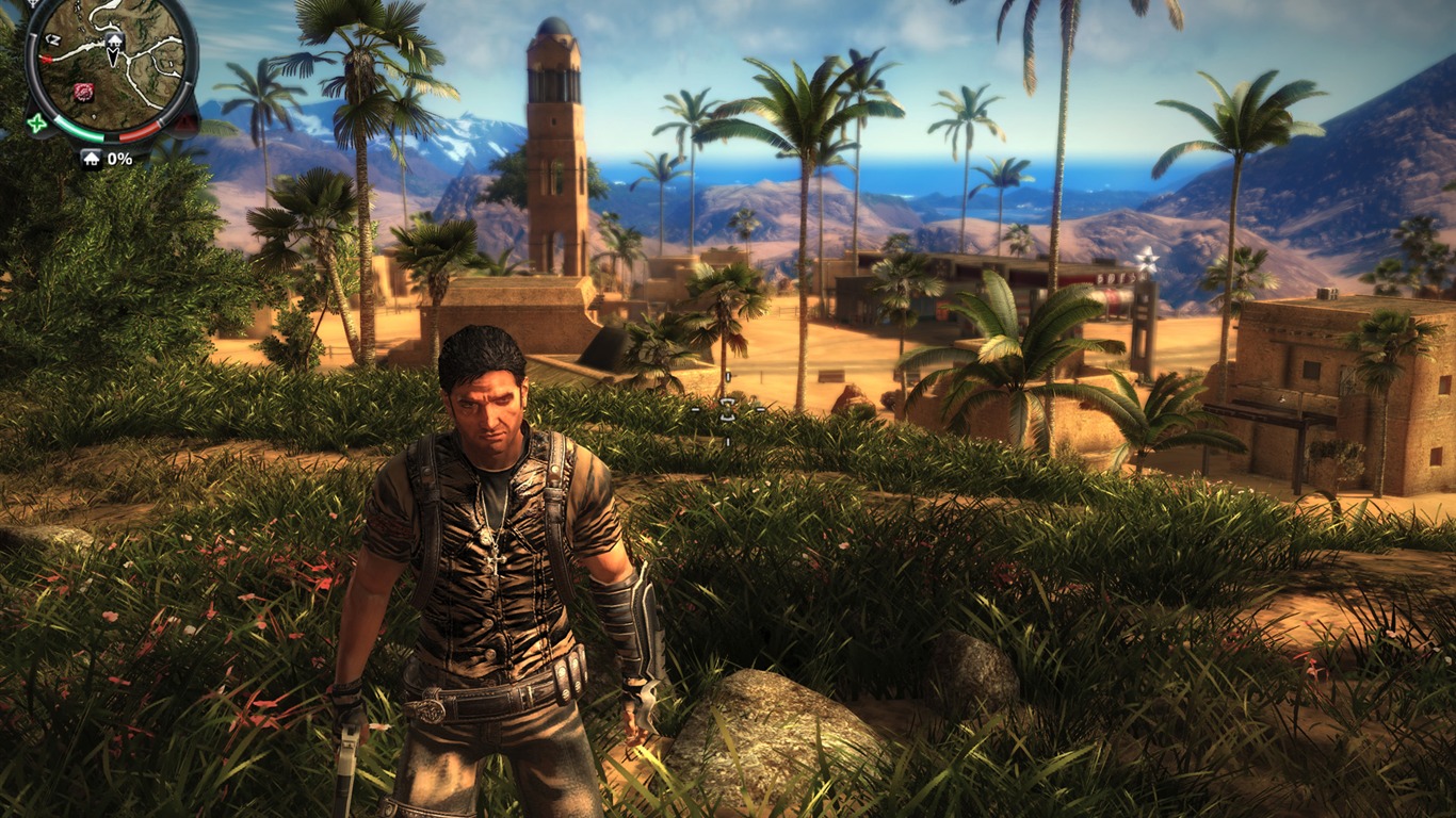 Just Cause 2 HD papel tapiz #4 - 1366x768