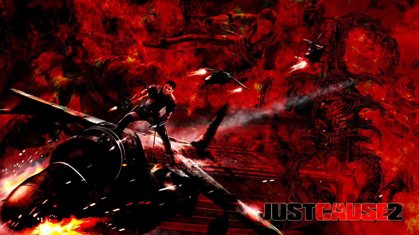 Just Cause 2 fonds d'écran HD #8 - 1366x768