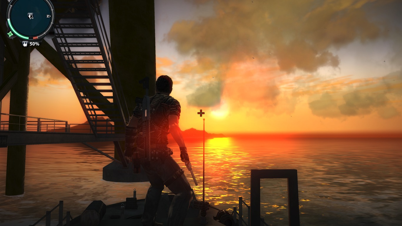 Just Cause 2 fonds d'écran HD #15 - 1366x768