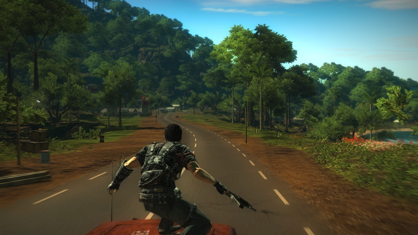 Just Cause 2 fonds d'écran HD #18 - 1366x768