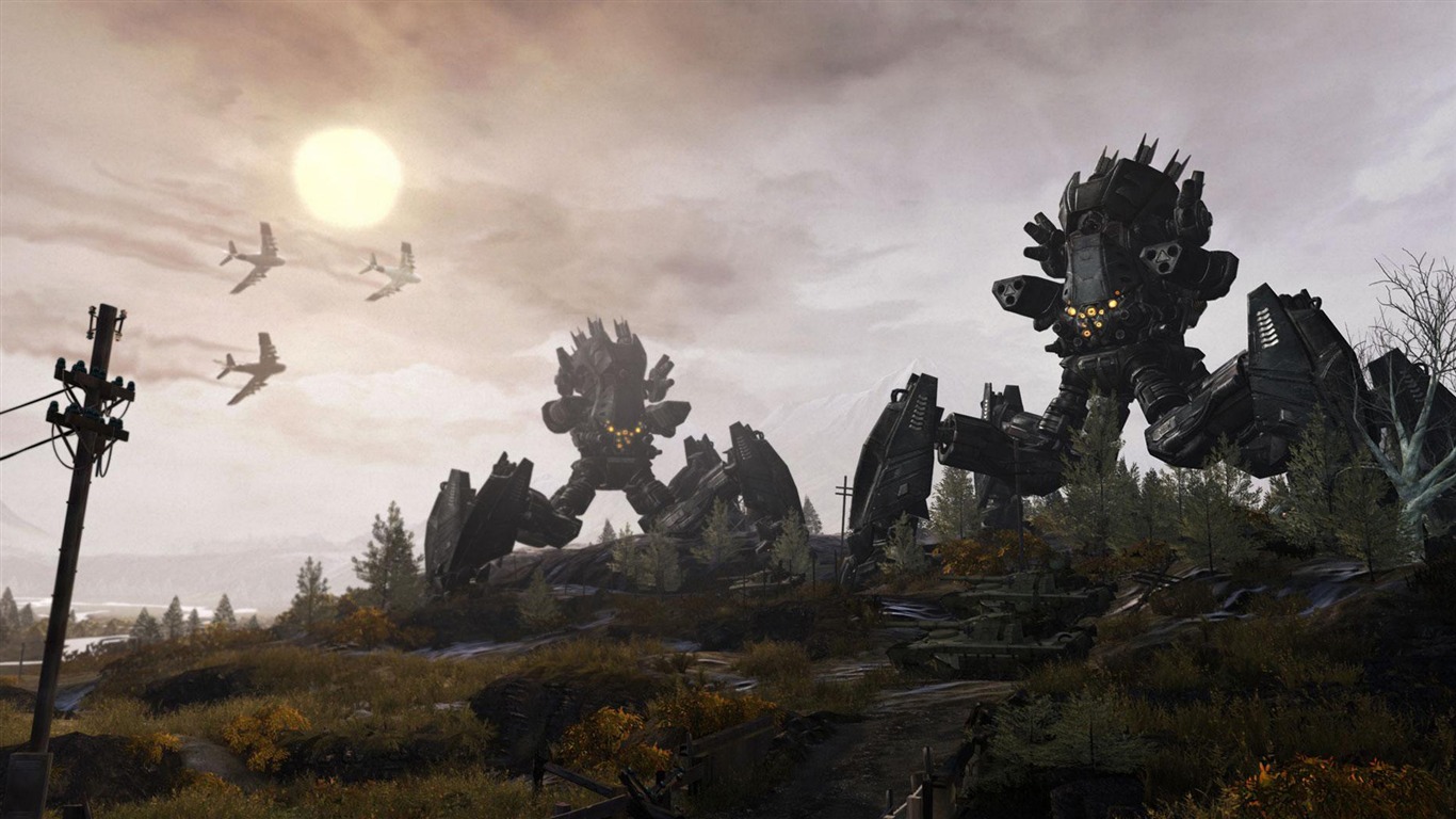 Resistance 2 抵抗 2 高清壁紙 #4 - 1366x768