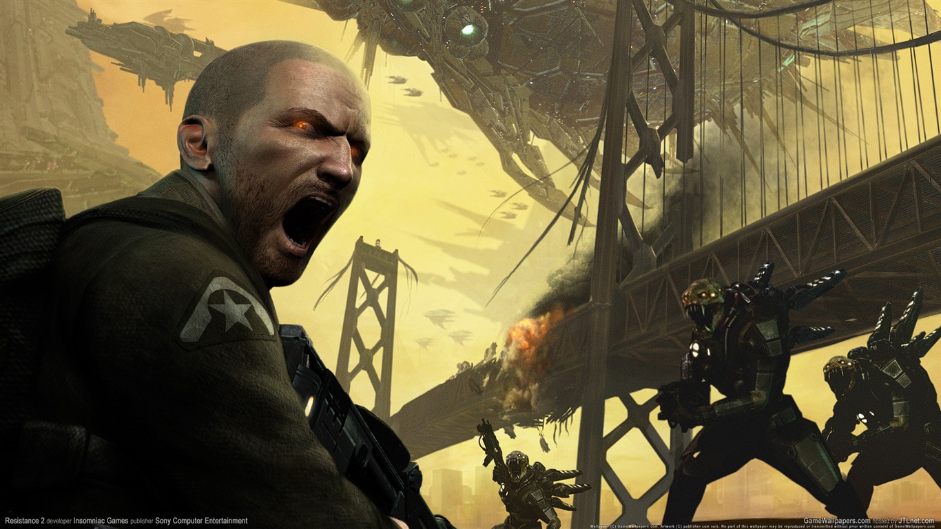 Resistance 2 抵抗 2 高清壁紙 #10 - 1366x768