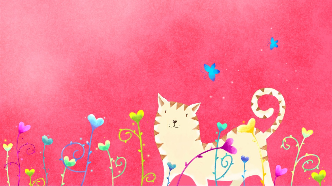 超大卡通 壁紙(一) #1 - 1366x768