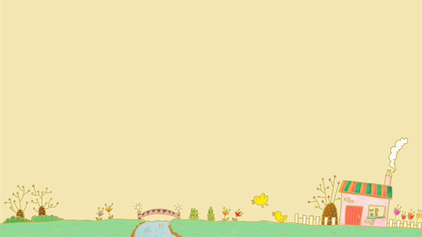 超大卡通 壁紙(一) #5 - 1366x768