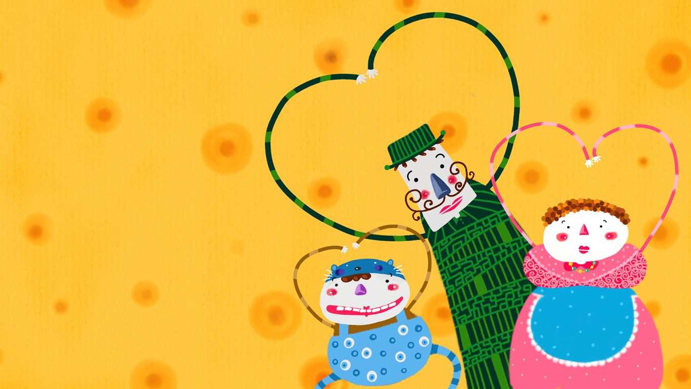 超大卡通 壁紙(一) #20 - 1366x768