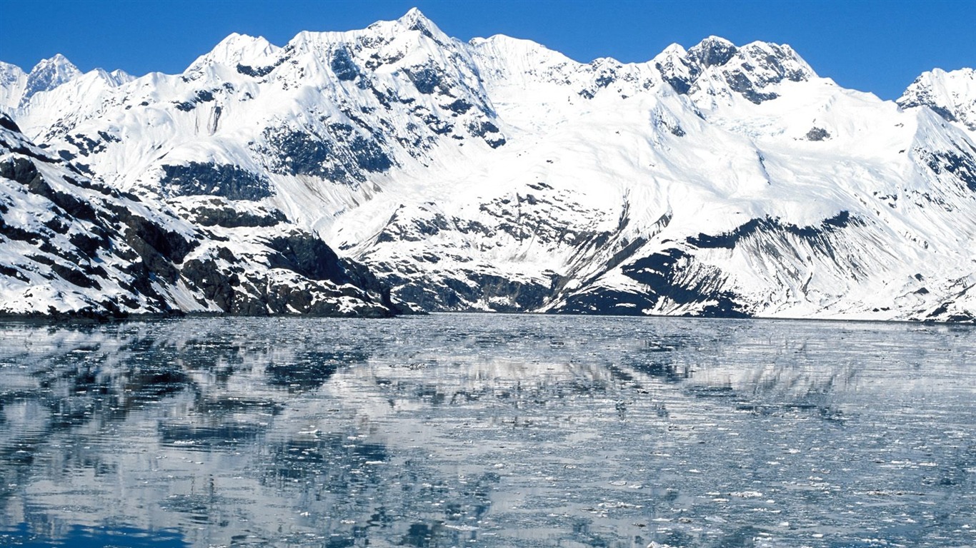 雪山雪景合集 壁纸(四)3 - 1366x768