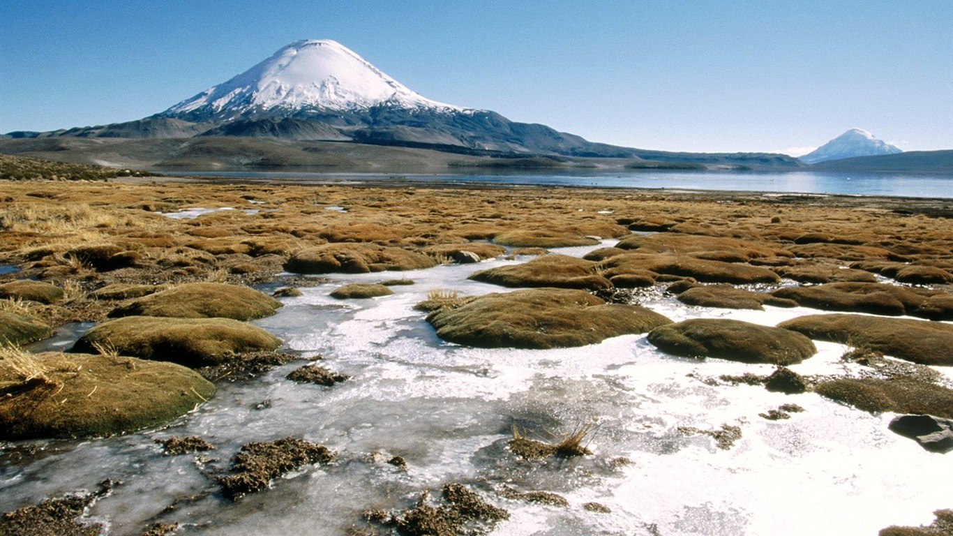 雪山雪景合集 壁纸(四)6 - 1366x768