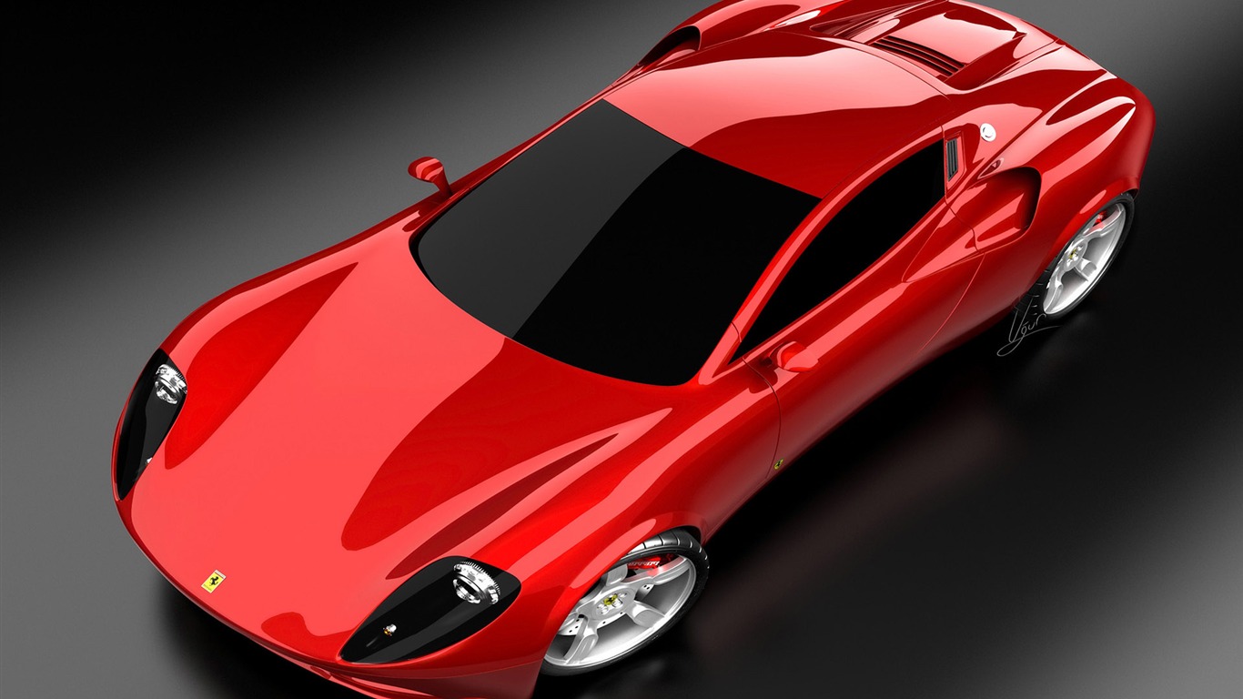 Ferrari álbum de fondo de pantalla (4) #4 - 1366x768