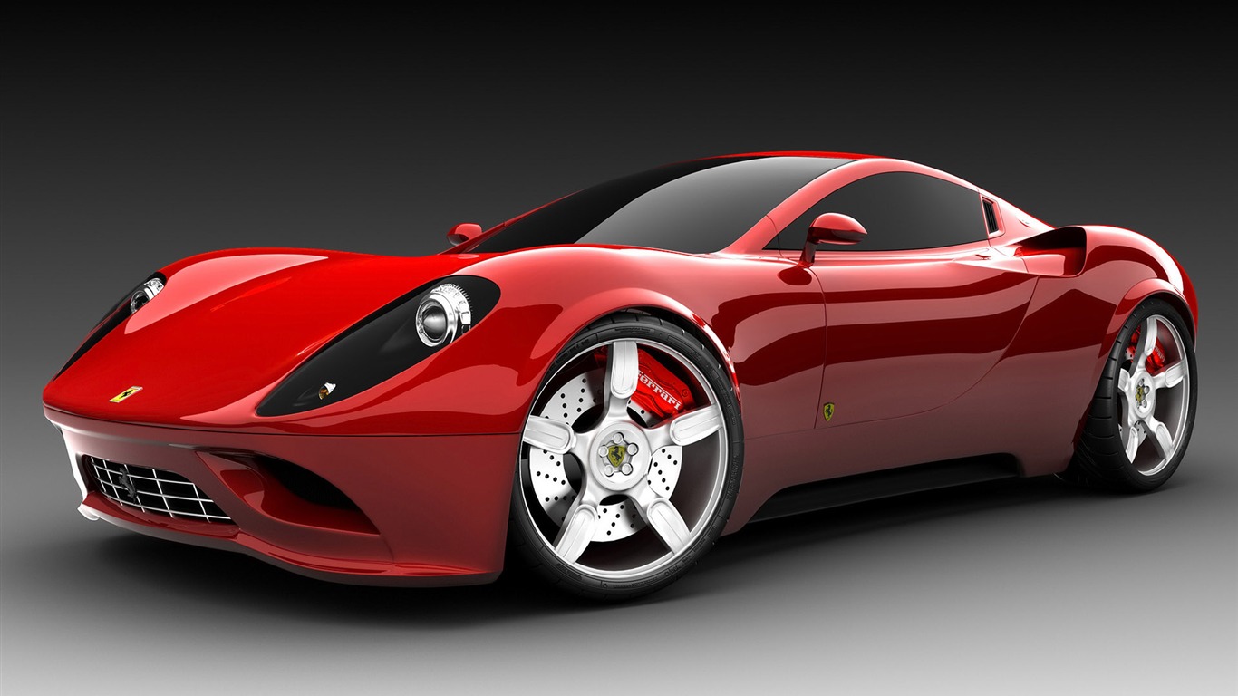 Ferrari álbum de fondo de pantalla (4) #8 - 1366x768