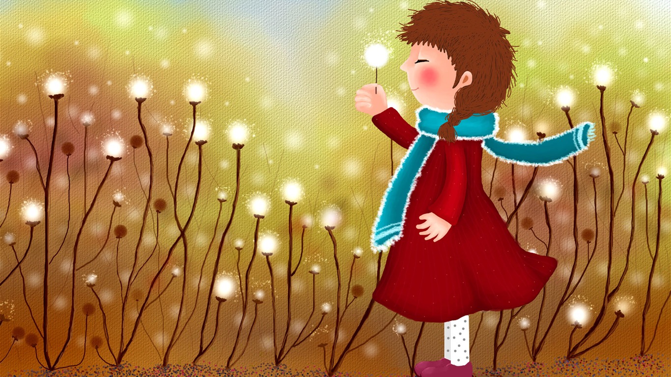 Velká karikatura tapety (2) #19 - 1366x768