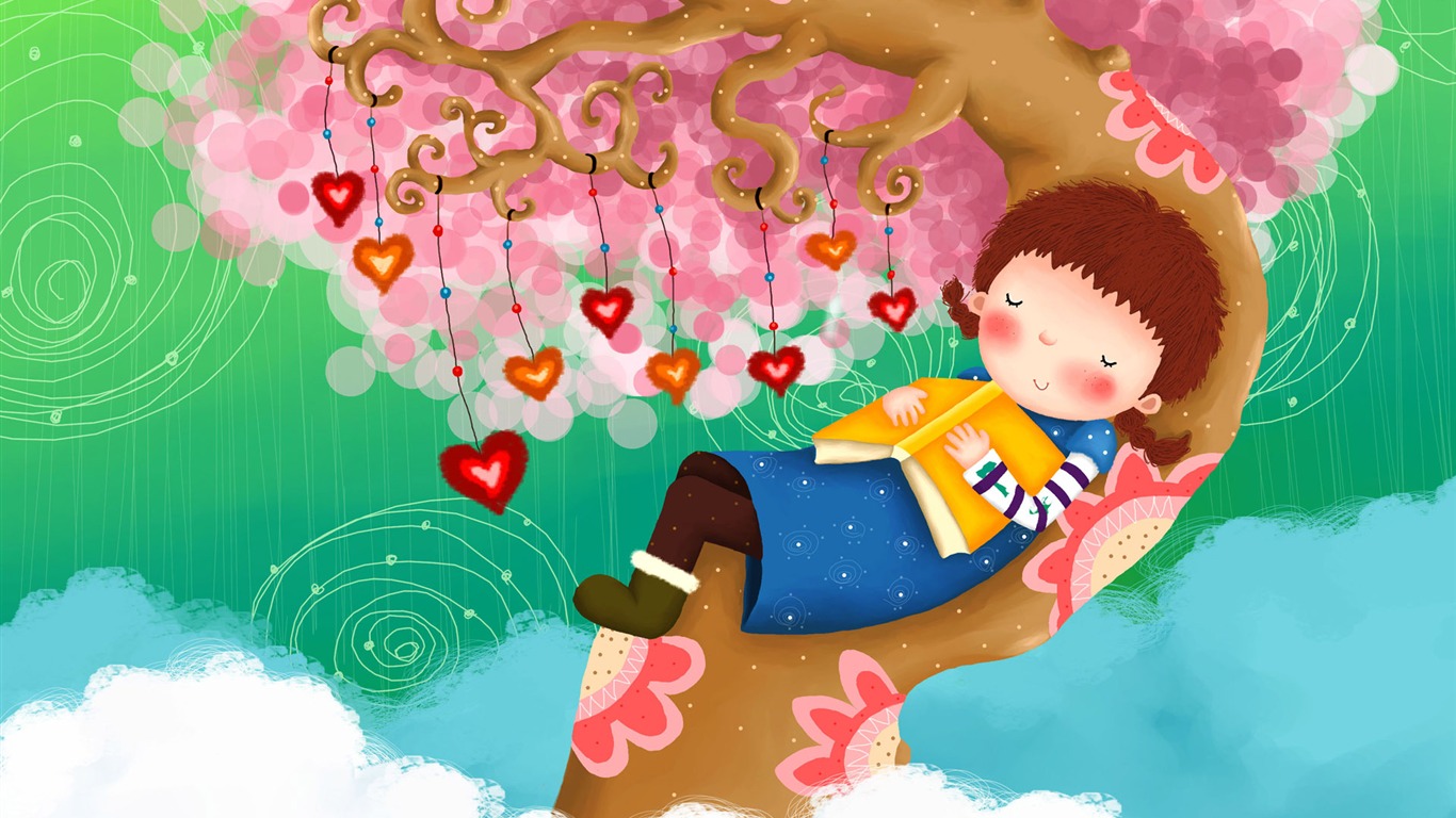 Velká karikatura tapety (2) #20 - 1366x768