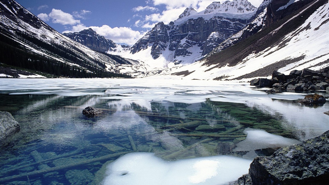 雪山雪景合集 壁纸(五)2 - 1366x768