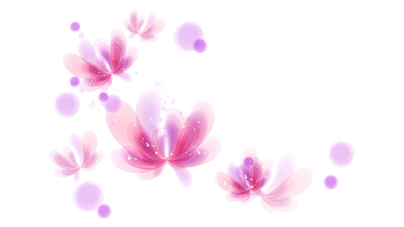 Bright color background wallpaper (15) #2 - 1366x768