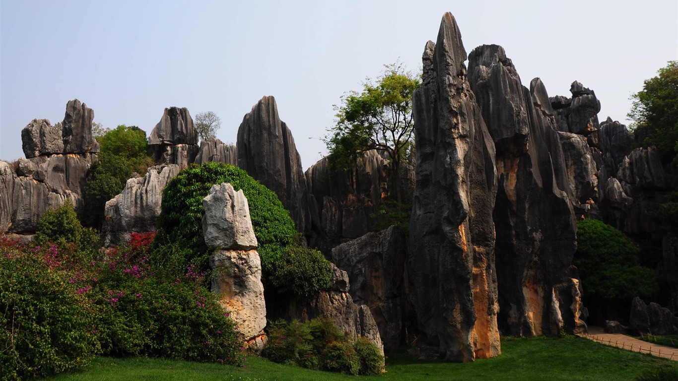 Bosque de Piedras de Yunnan en línea (2) (obras Khitan lobo) #13 - 1366x768