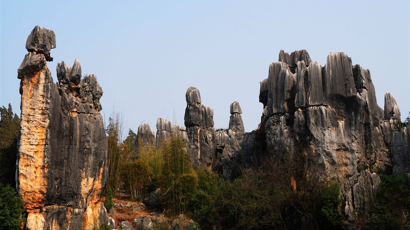 Stone Forest in Yunnan line (2) (Khitan wolf works) #24 - 1366x768