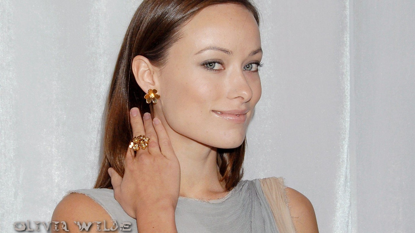 Olivia Wilde krásnou tapetu #7 - 1366x768