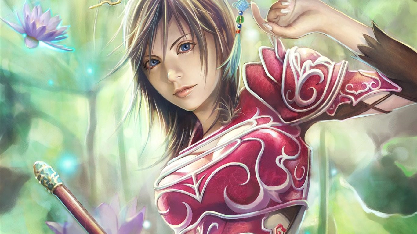 I-ChenLin CG HD Tapety práce #1 - 1366x768