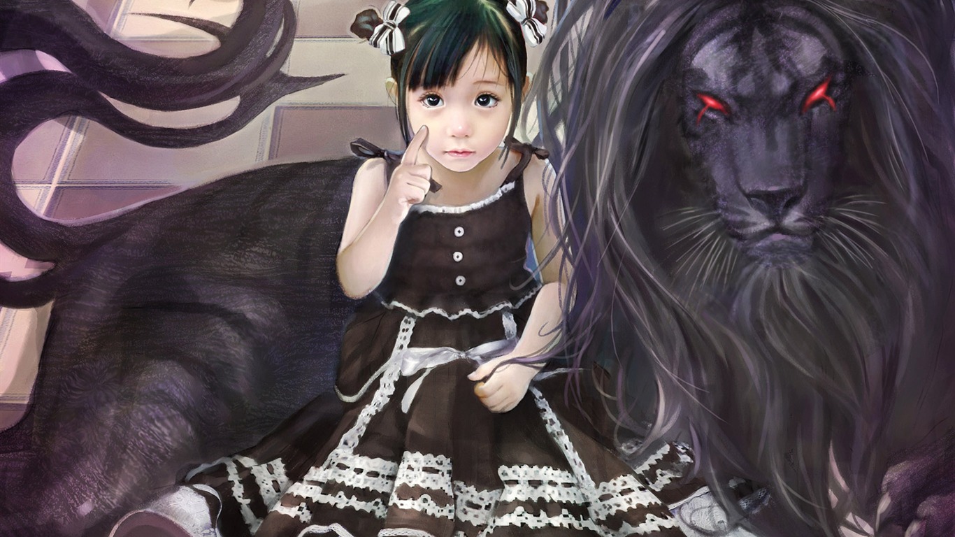 I-ChenLin CG HD Wallpapers Works #3 - 1366x768