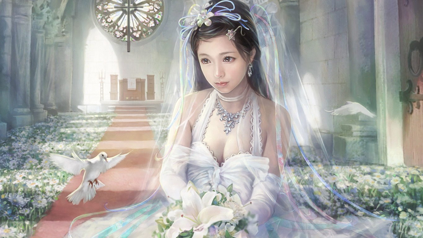 I-ChenLin CG HD Wallpapers Works #4 - 1366x768