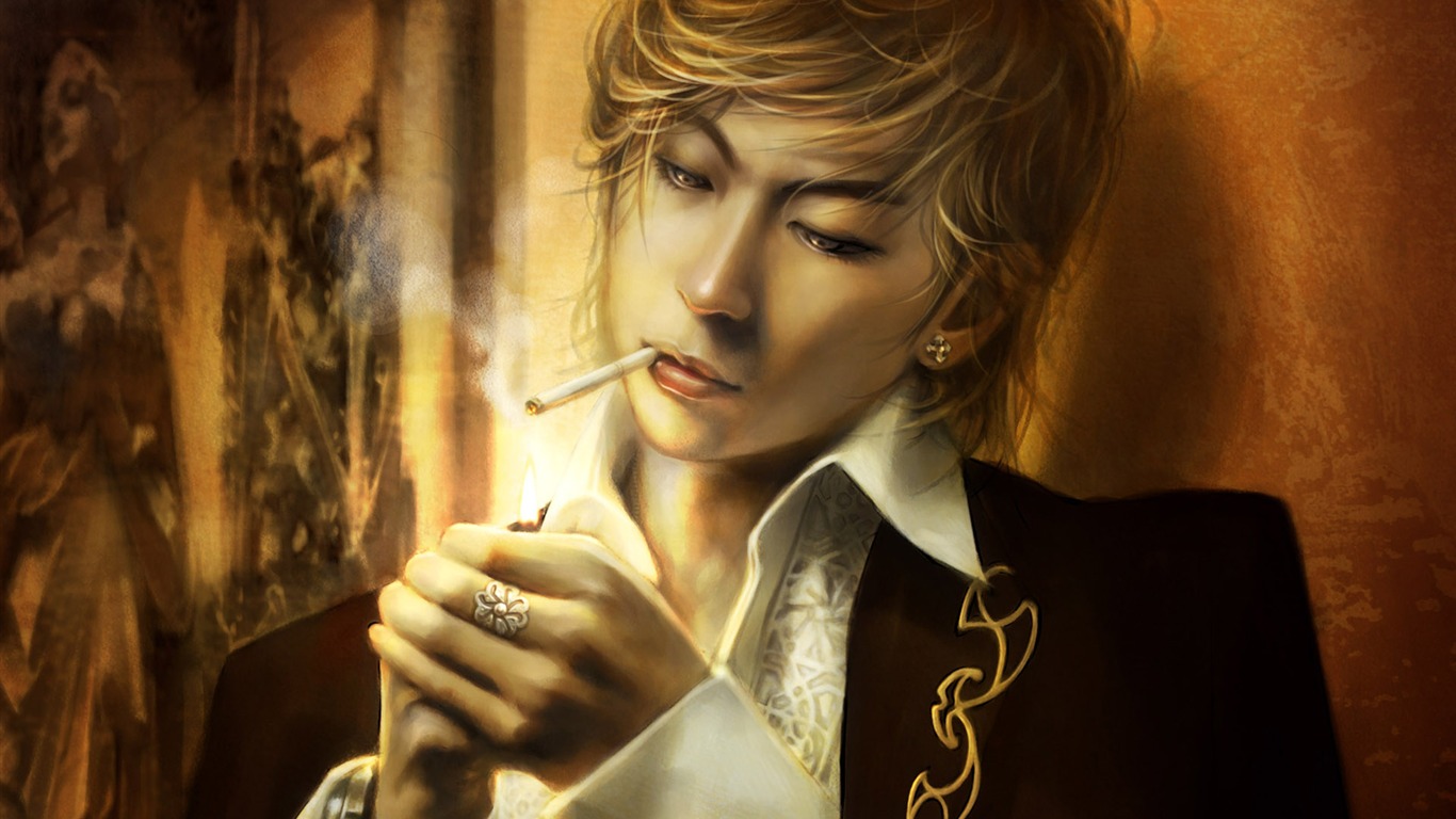 I-ChenLin CG HD Tapety práce #15 - 1366x768