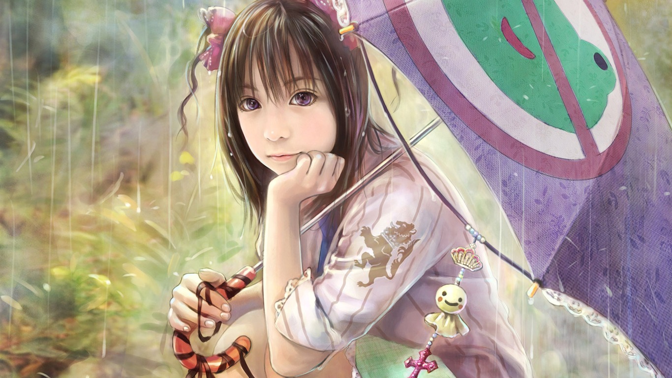 I-ChenLin CG HD Tapety práce #16 - 1366x768