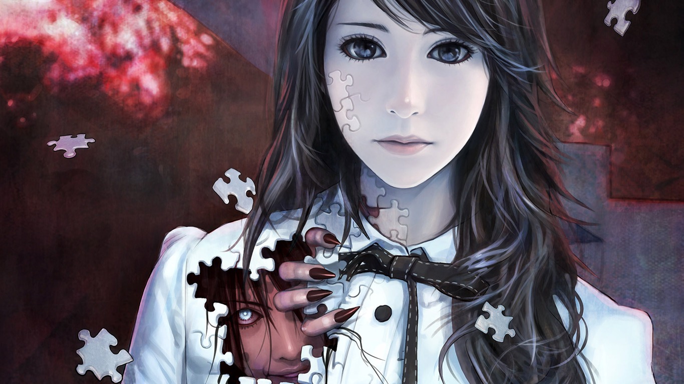 I-ChenLin CG HD Tapety práce #20 - 1366x768