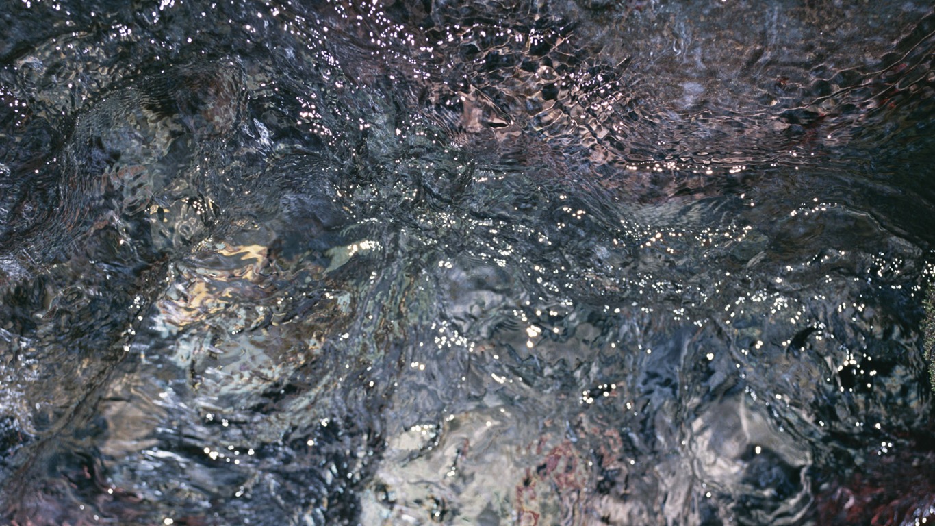 溪流特寫 壁紙(二) #13 - 1366x768