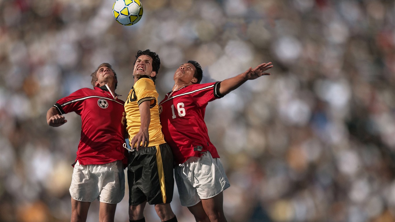 Super Soccer Fototapete (1) #18 - 1366x768