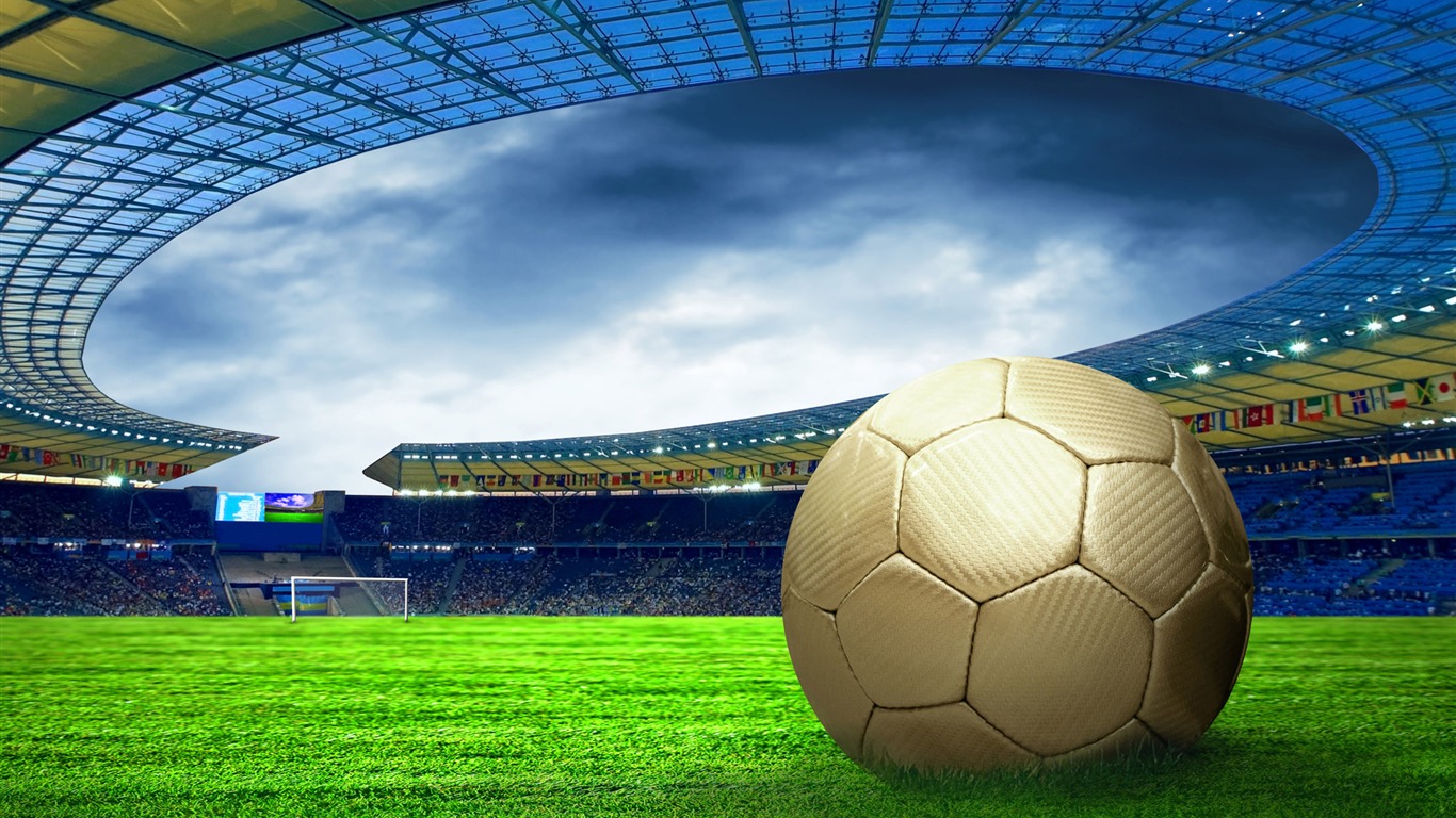 Super fotbal foto tapetu (2) #7 - 1366x768