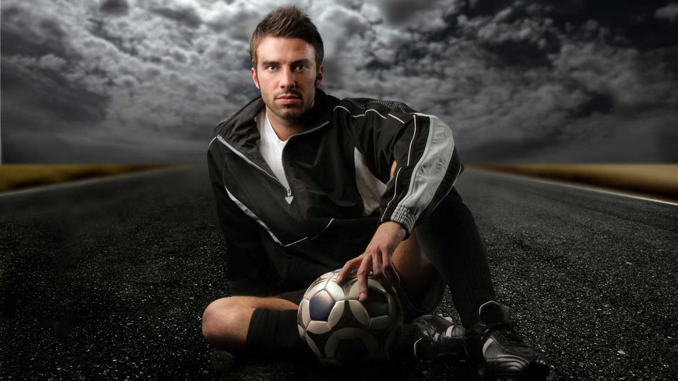 Super Soccer Fototapete (2) #12 - 1366x768