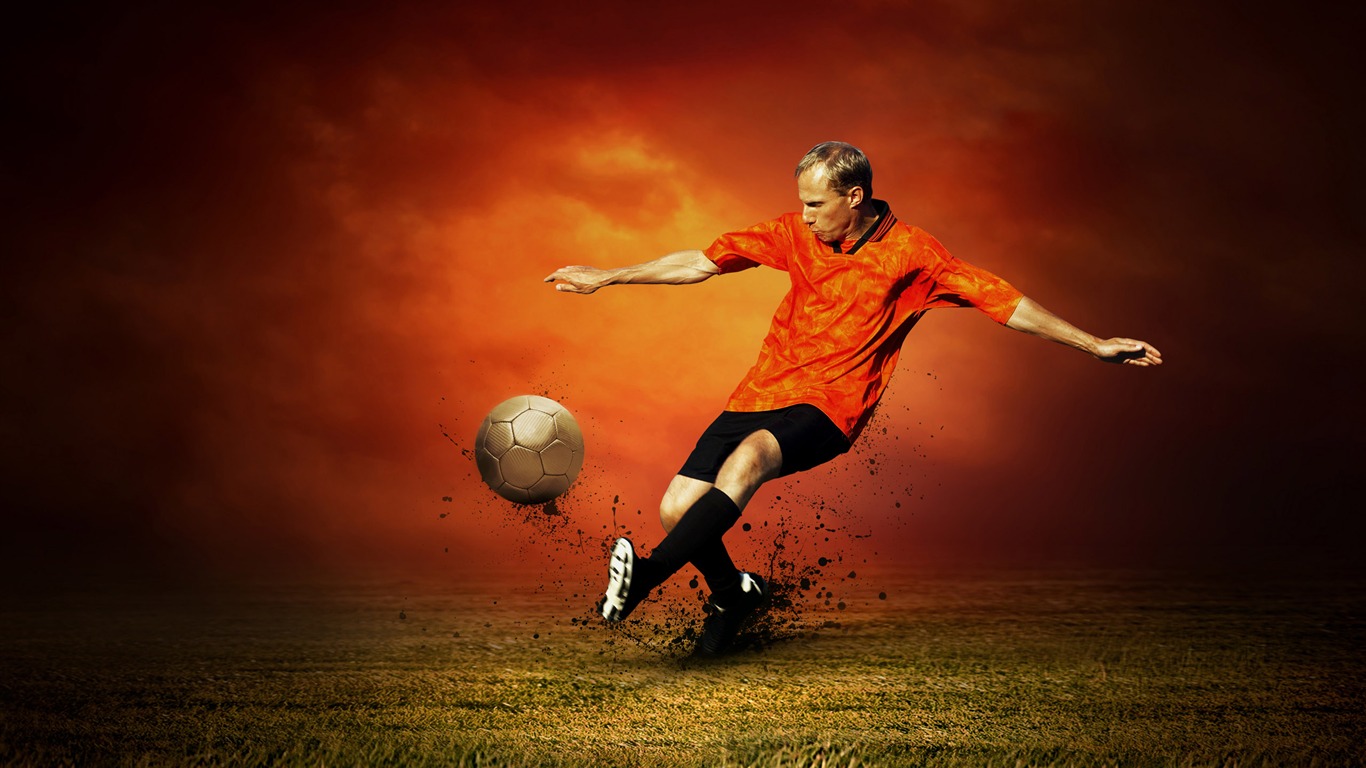 Super fotbal foto tapetu (2) #14 - 1366x768