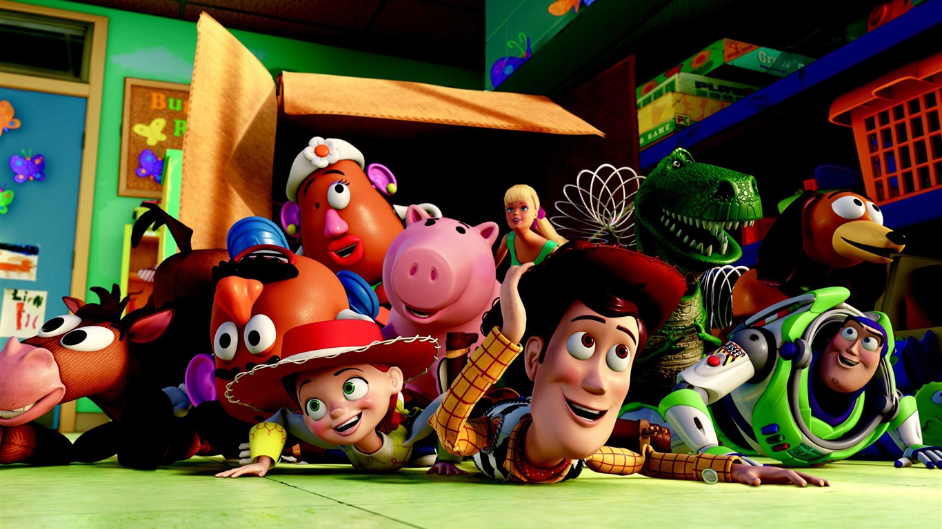 Toy Story 3 HD tapetu #7 - 1366x768