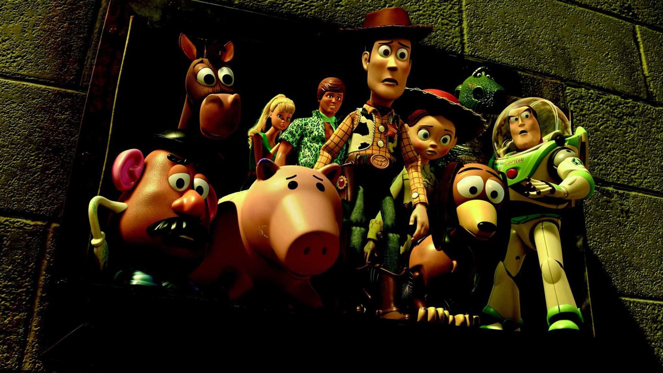 Toy Story 3 fonds d'écran HD #12 - 1366x768