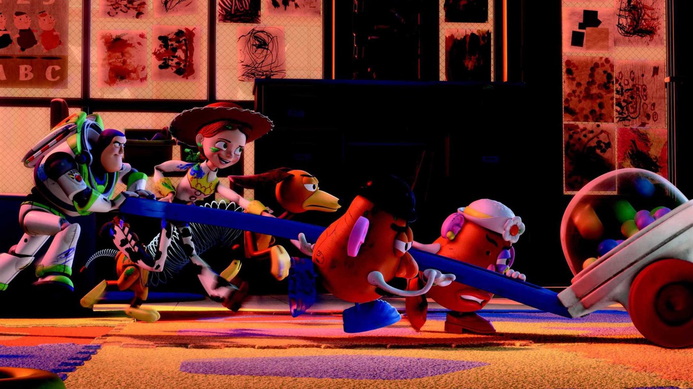 Toy Story 3 玩具總動員 3 高清壁紙 #13 - 1366x768