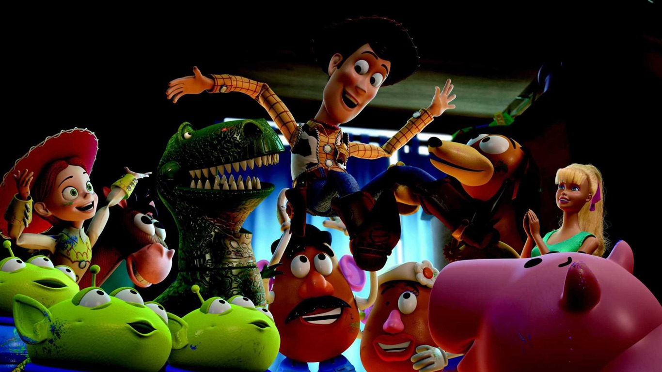 Toy Story 3 玩具总动员 3 高清壁纸14 - 1366x768