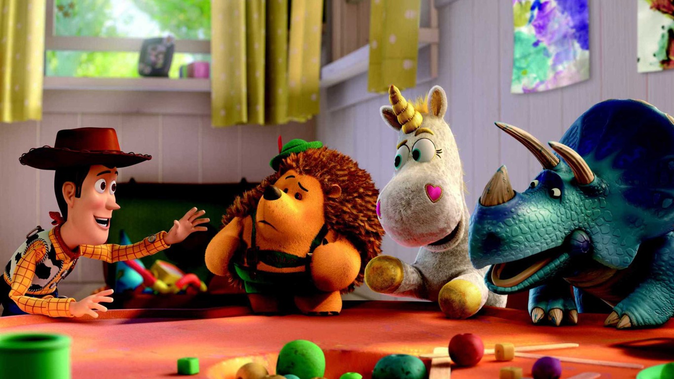 Toy Story 3 fonds d'écran HD #17 - 1366x768