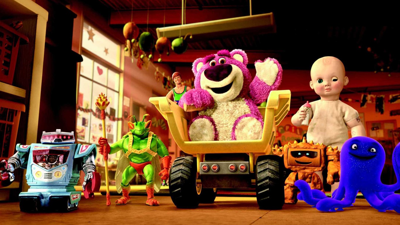 Toy Story 3 fonds d'écran HD #19 - 1366x768