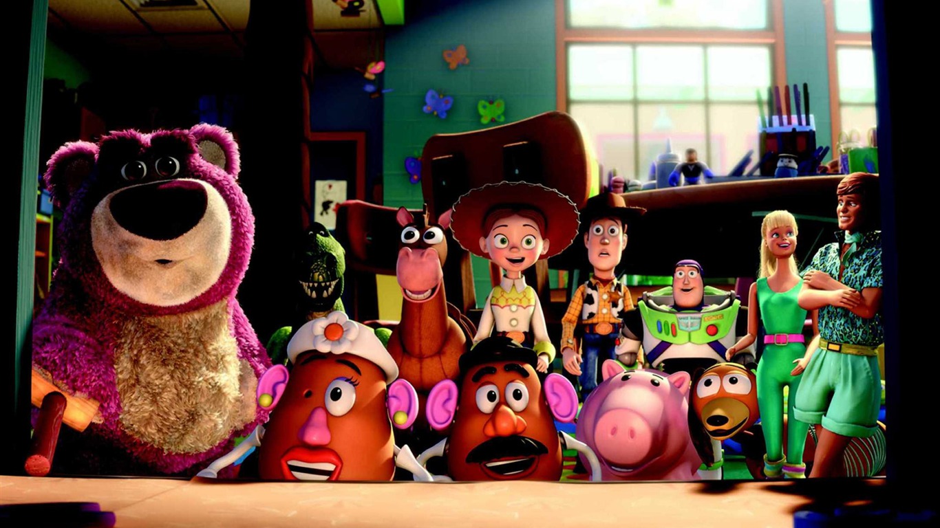 Toy Story 3 fonds d'écran HD #28 - 1366x768