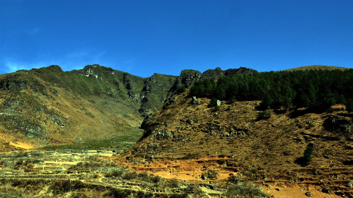 Daliangshan paisaje (1) (antiguo funciona Hong OK) #8 - 1366x768