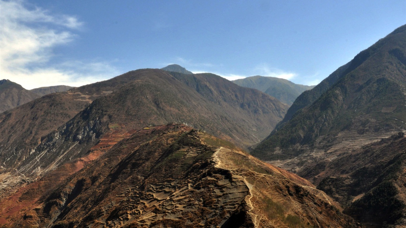 Daliangshan scenery (1) (old Hong OK works) #13 - 1366x768