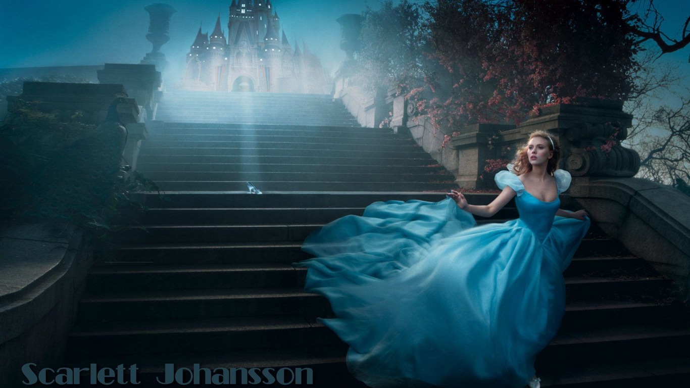 Scarlett Johansson beautiful wallpaper #20 - 1366x768