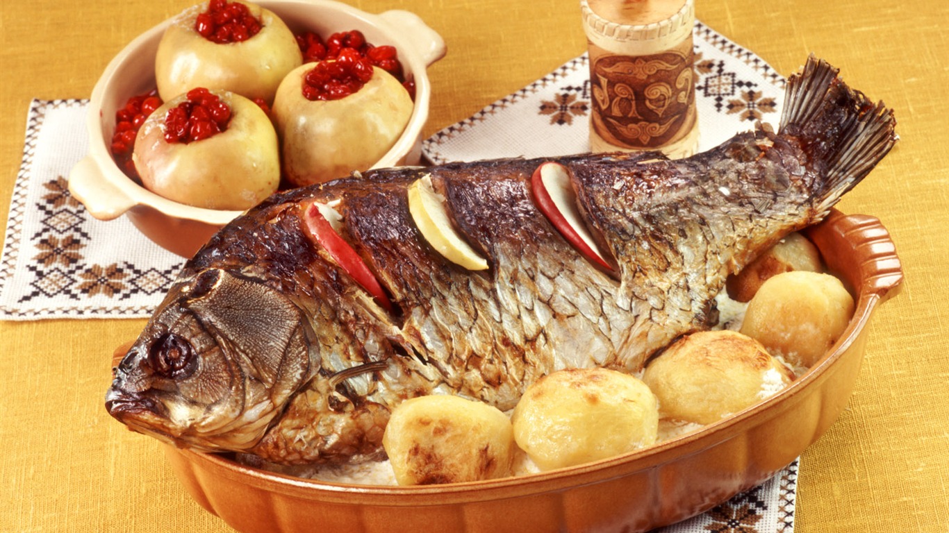 俄式飲食大餐 壁紙(一) #1 - 1366x768