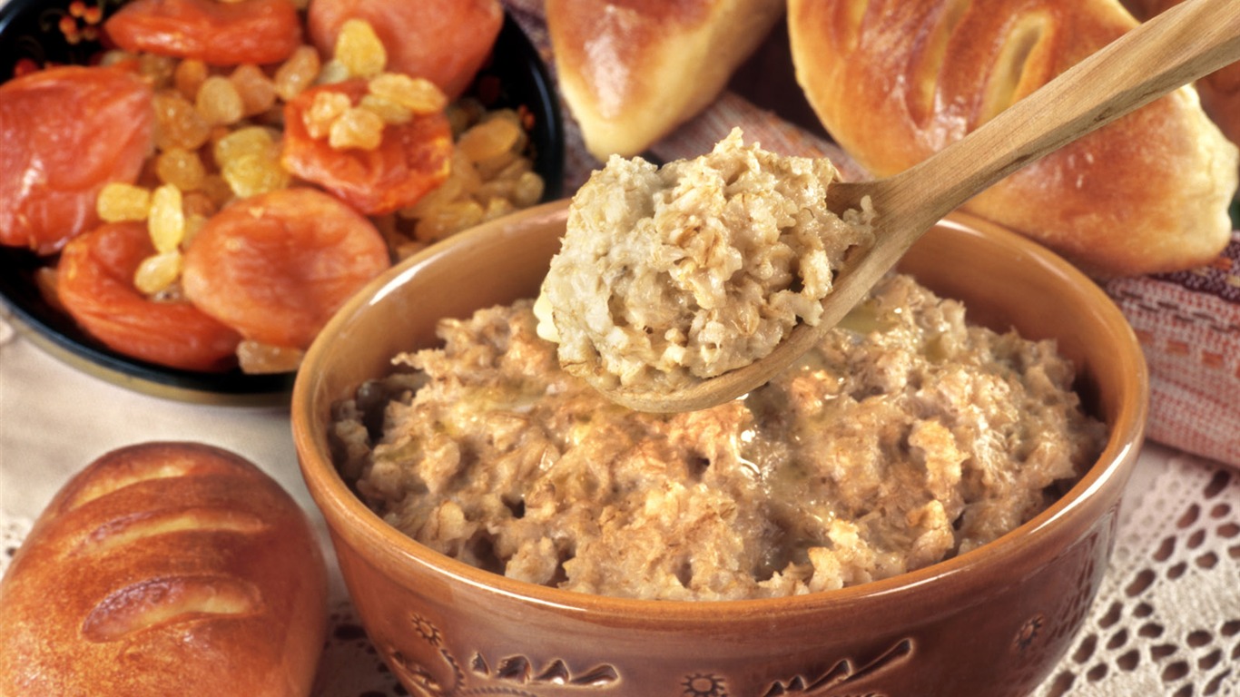 Russian type diet meal wallpaper (1) #7 - 1366x768