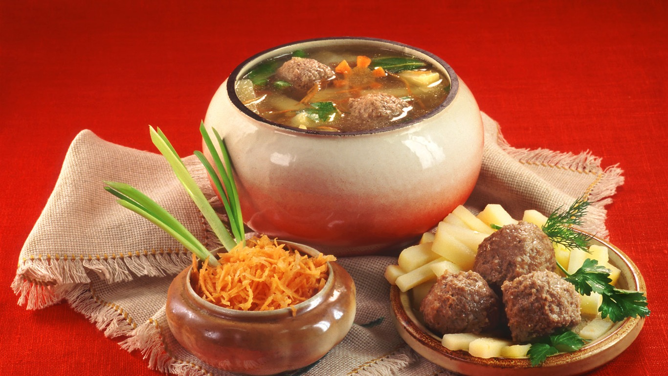 俄式飲食大餐 壁紙(一) #11 - 1366x768