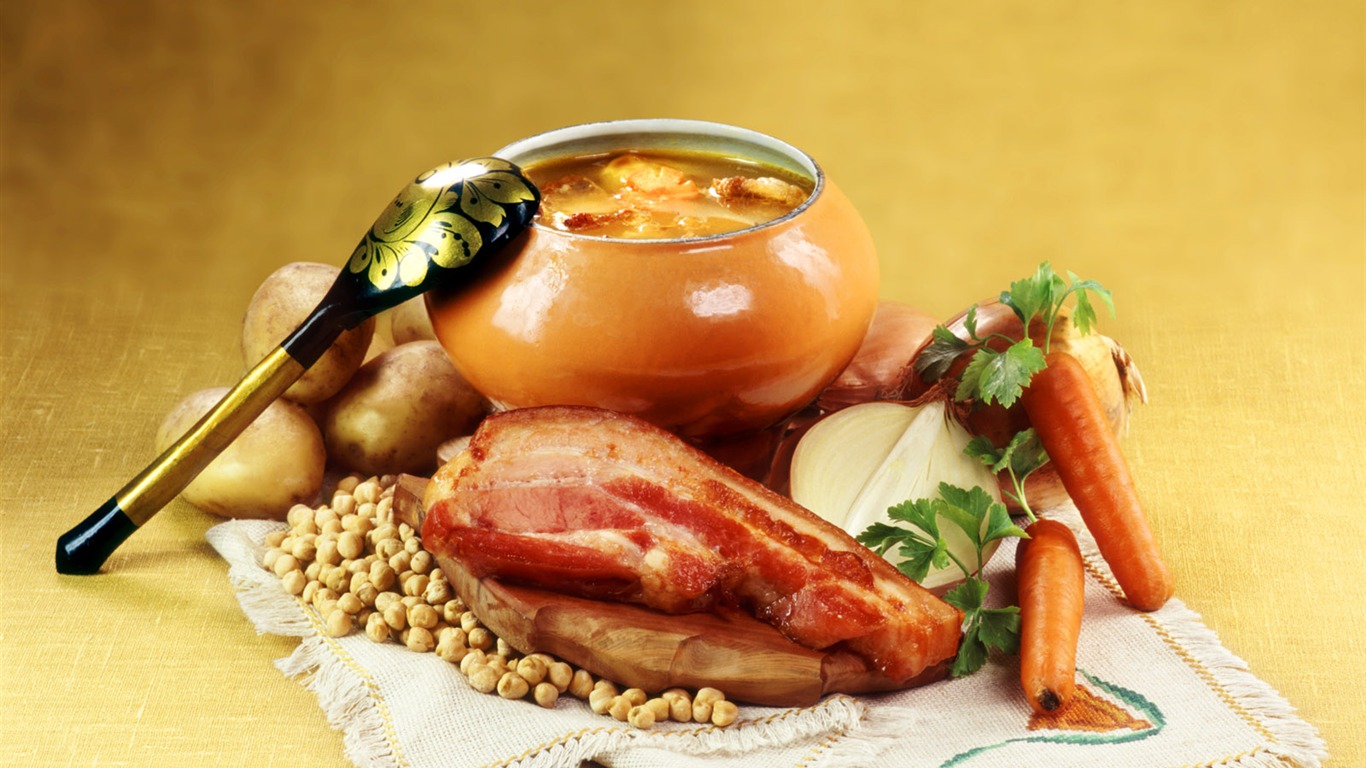 俄式飲食大餐 壁紙(一) #17 - 1366x768