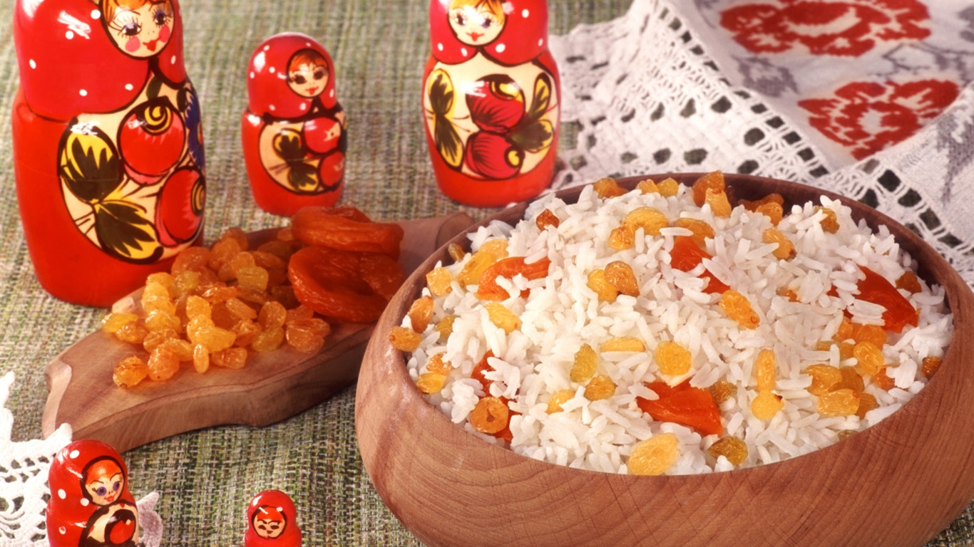 Russian type diet meal wallpaper (1) #18 - 1366x768