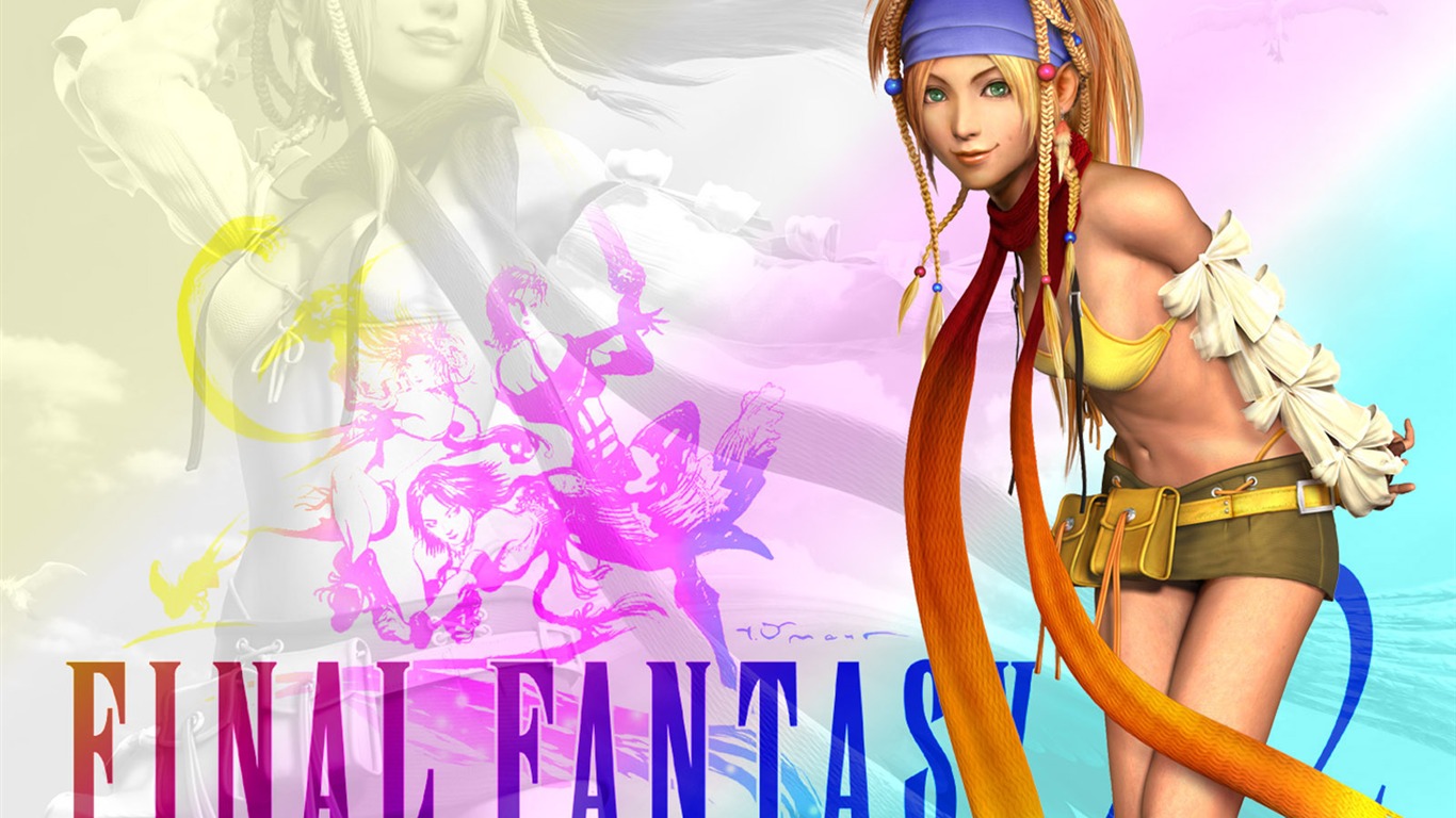 Final Fantasy álbum de fondo de pantalla (2) #11 - 1366x768