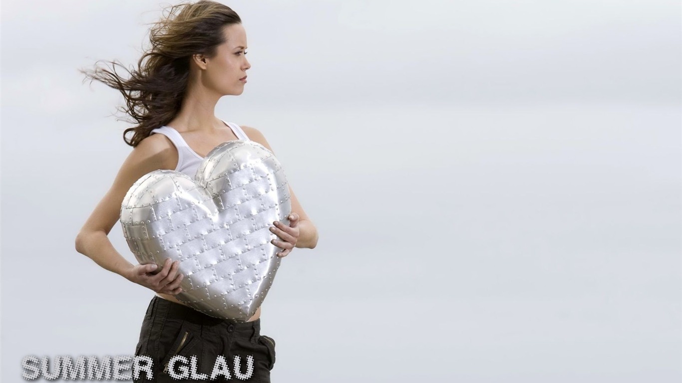 Summer Glau 薩摩·格拉 美女壁紙 #2 - 1366x768